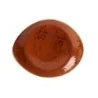 Steelite Performance Craft Terracott Plate 10'' x 8 1/8'' Craft Terracotta - Pack of 12