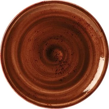 Steelite Performance Craft Terracott Plate Coupe 9'' Craft Terracotta - Pack of 24