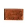 Steelite Performance Craft Terracott Tray Rectangle 10 5/8'' x 6 1/2'' Craft Terracotta - Pack of 6