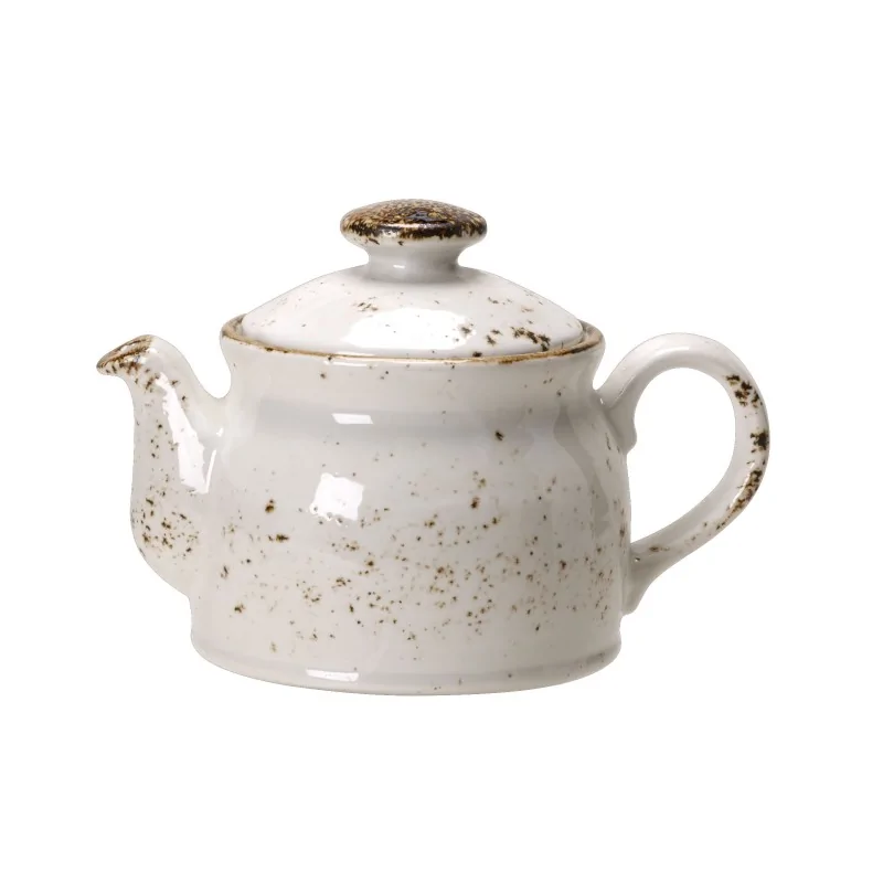 Steelite Performance Craft White Teapot Club 6 3/4'' x 4 3/8'' x 8'' (15 Oz) Lid 2 Craft White - Pack of 6 Steelite Performance Craft White Teapot Club 6 3/4'' x 4 3/8'' x 8'' (15 Oz) Lid 2 Craft White - Pack of 6