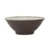 Creations Melamine Craft White Mel Two-Toned Brown Bowl 7 1/8'' x 2 3/4'' (23 Oz) Craft White Melamine - Pack of 6