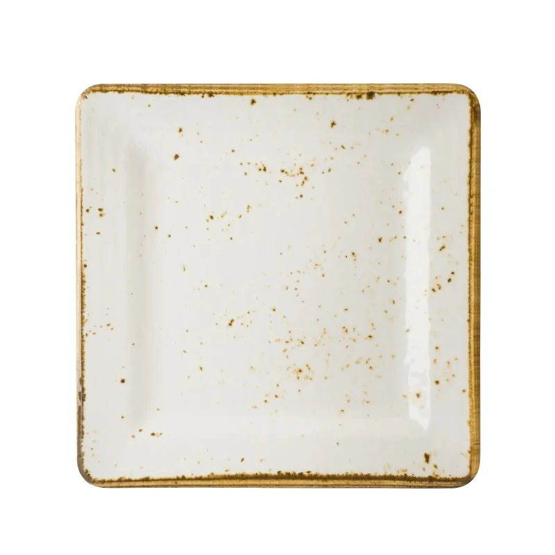 Creations Melamine Craft White Mel Plate Square 9'' Craft White Melamine - Pack of 6 Creations Melamine Craft White Mel Plate Square 9'' Craft White Melamine - Pack of 6