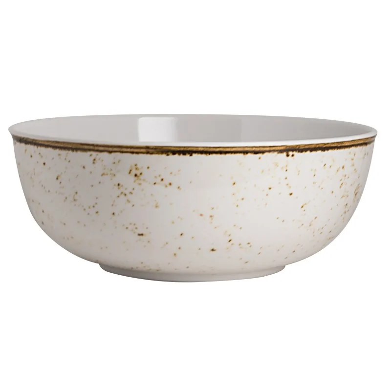Creations Melamine Craft White Mel Medium Round Bowl 13'' x 5'' (256 Oz) Craft White Melamine - Pack of 3 Creations Melamine Craft White Mel Medium Round Bowl 13'' x 5'' (256 Oz) Craft White Melamine - Pack of 3