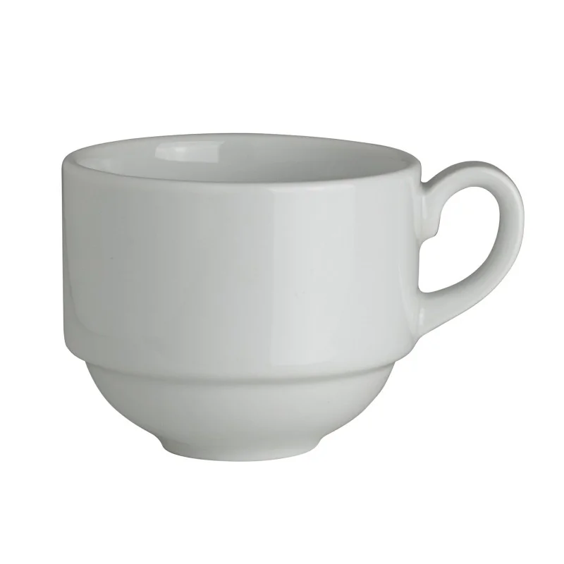 Rene Ozorio Essence Stacking Espresso Cup 3 1/2'' x 2 5/8'' x 2 1/8'' (4 Oz) - Pack of 36 Rene Ozorio Essence Stacking Espresso Cup 3 1/2'' x 2 5/8'' x 2 1/8'' (4 Oz) - Pack of 36
