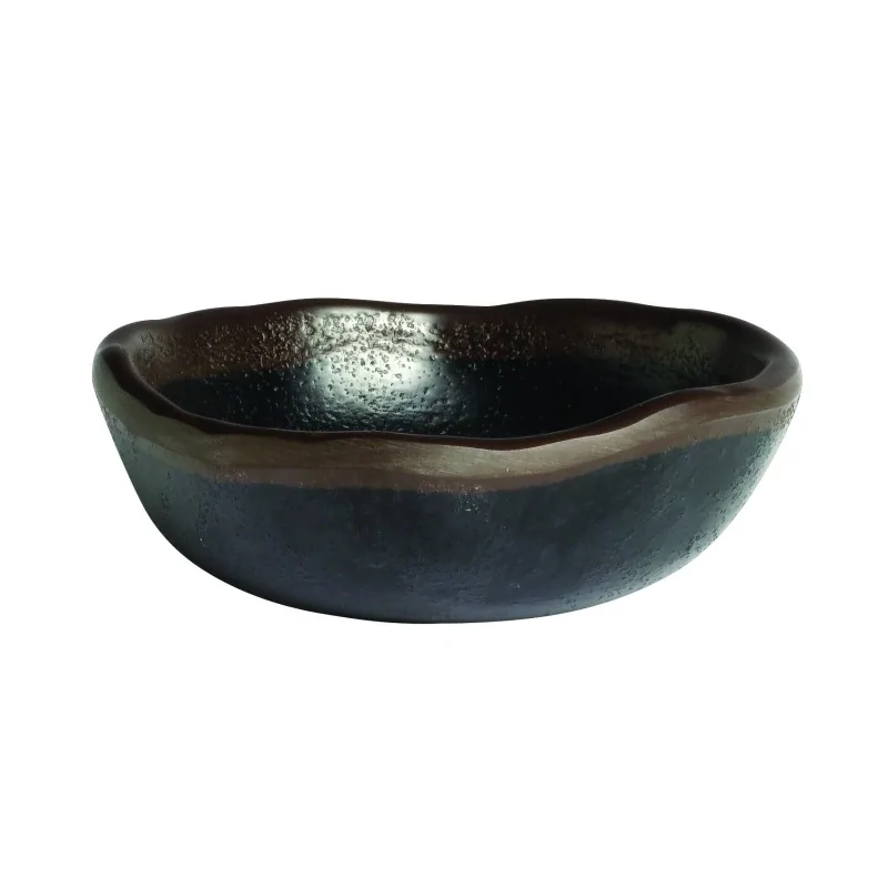 Delfin Melamine Grey Stone Bowl Small 3 1/4'' x 1'' (2 1/2 Oz) Grey Stone Delfin Melamine Grey Stone Bowl Small 3 1/4'' x 1'' (2 1/2 Oz) Grey Stone