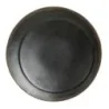 Delfin Melamine Grey Stone Plate Round 6 3/8'' Grey Stone