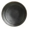 Delfin Melamine Grey Stone Plate Round 8'' Grey Stone