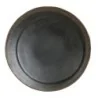 Delfin Melamine Grey Stone Plate Round 10 1/4'' Grey Stone