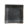 Delfin Melamine Grey Stone Plate Square 4'' x 4'' Grey Stone