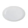 Creations Melamine Improv Oval Winged Coupe Platter 10 7/8'' x 7 1/2'' x 1 3/8'' Improv - Pack of 12