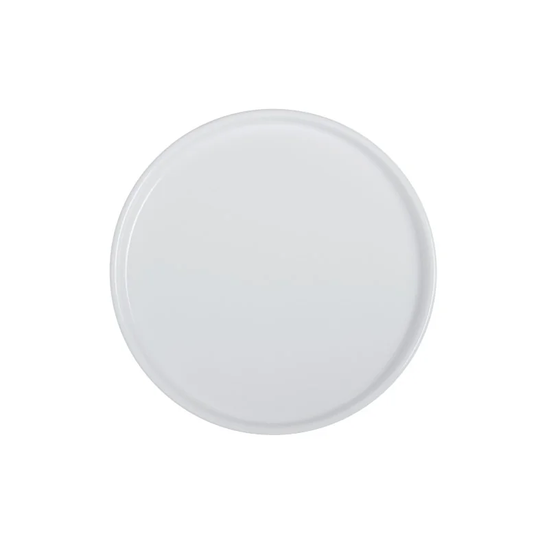 Creations Melamine Improv Stack Plate 8 1/8'' x 7/8'' Improv - Pack of 12