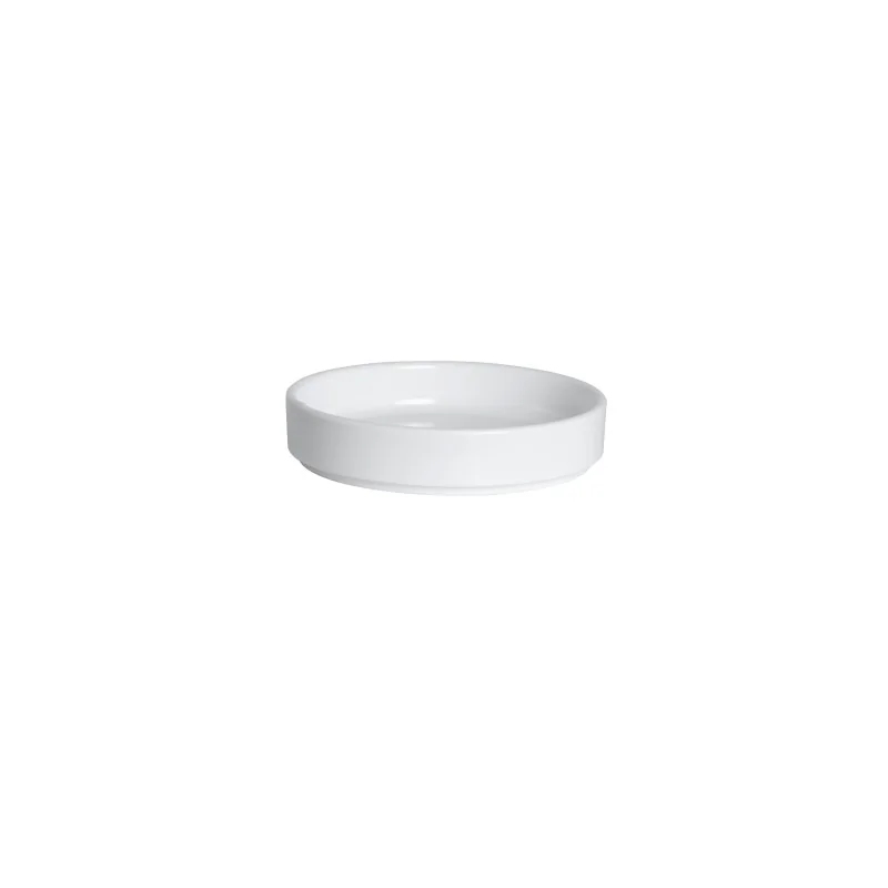 Creations Melamine Improv Stacking Tray 5 1/2'' x 1 1/8'' (10 1/2 Oz) Improv - Pack of 12 Creations Melamine Improv Stacking Tray 5 1/2'' x 1 1/8'' (10 1/2 Oz) Improv - Pack of 12
