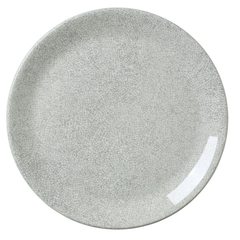 Steelite Performance Ink Crackle Gre Plate Coupe 11 3/4'' Ink Crackle Grey - Pack of 12 Steelite Performance Ink Crackle Gre Plate Coupe 11 3/4'' Ink Crackle Grey - Pack of 12