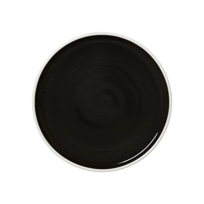 Steelite Performance Nyx Stack Plate 8'' x 1/2'' Nyx - Pack of 12