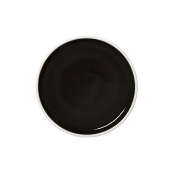 Steelite Performance Nyx Stack Plate 6 1/2'' x 1/2'' Nyx - Pack of 12