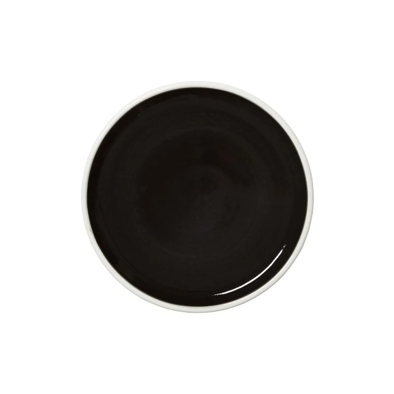 Steelite Performance Nyx Stack Plate 6 1/2'' x 1/2'' Nyx - Pack of 12
