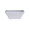 Creations Melamine Polar White Square Deep Bowl 5'' x 2'' (12 7/8 Oz) Polar White - Pack of 24