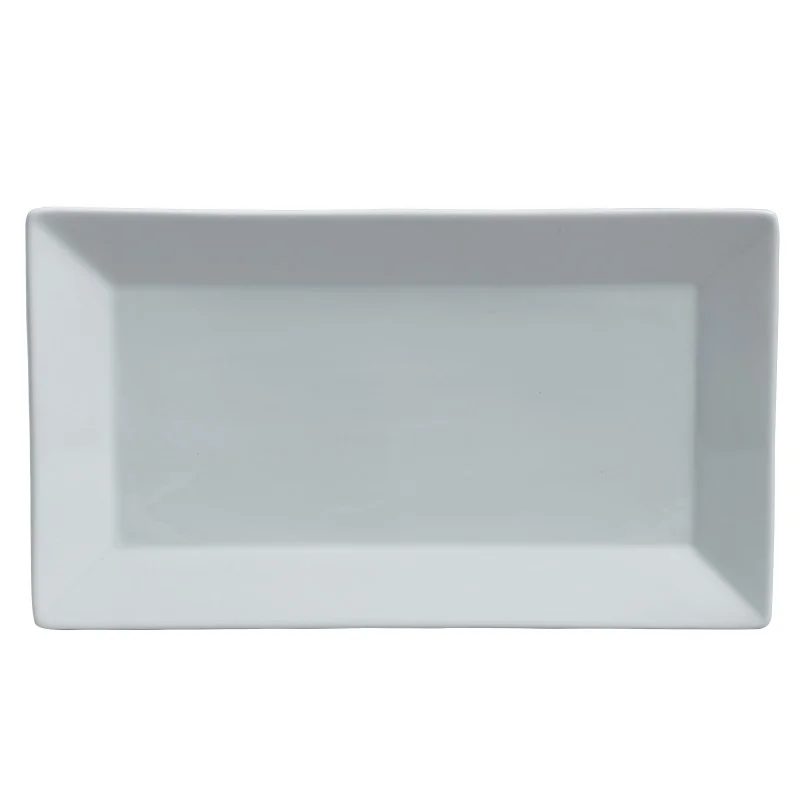 Varick DW Pub Rimmed Rectangle Tray 11'' x 6'' Pub - Pack of 12