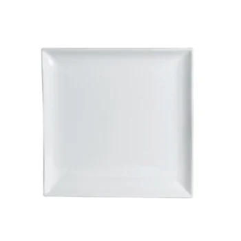 Varick DW Pub Square Plate 10'' Pub - Pack of 12
