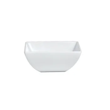 Varick DW Pub Square Bowl 5 1/4'' x 2 1/4'' (18 Oz) Pub - Pack of 12