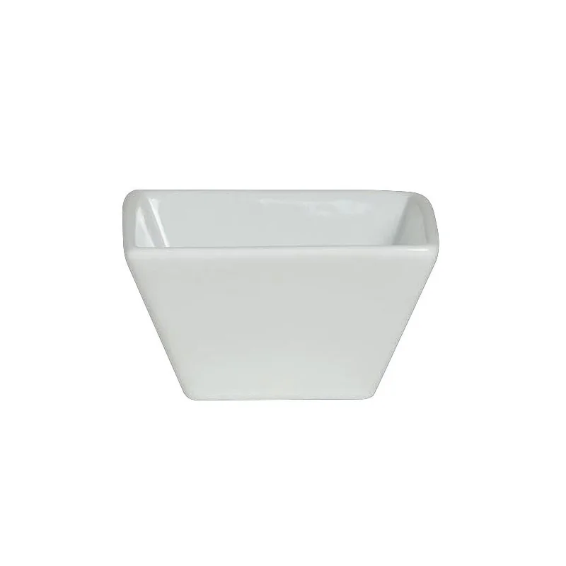 Varick DW Pub Square Bowl 3 5/8'' x 2'' (6 Oz) Pub - Pack of 12