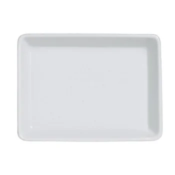 Varick DW Pub Tray Deep Rectangle 6 7/8'' x 5 1/8'' x 1 1/4'' Pub - Pack of 12
