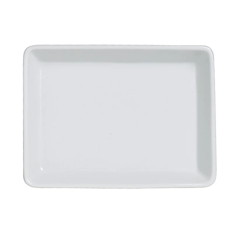 Varick DW Pub Tray Deep Rectangle 6 7/8'' x 5 1/8'' x 1 1/4'' Pub - Pack of 12