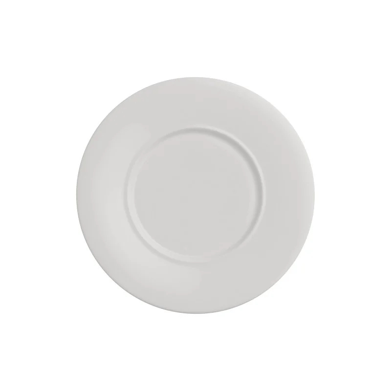 Rene Ozorio Luxury Bone Signature Ro Wing Plate 7 1/8'' (4'' Well) Signature Ro - Pack of 24