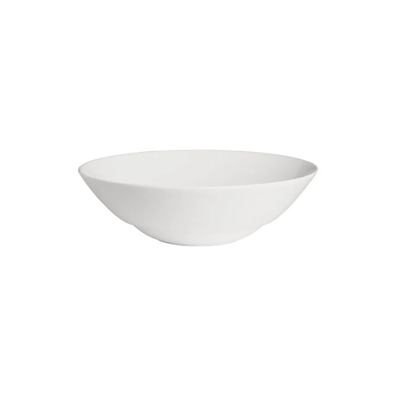 Rene Ozorio Luxury Bone Signature Ro Side Bowl 7 1/8'' x 2 1/4'' (21 Oz) ( 4 1/8'' 2 7/8 Oz Well) Signature Ro - Pack of 24