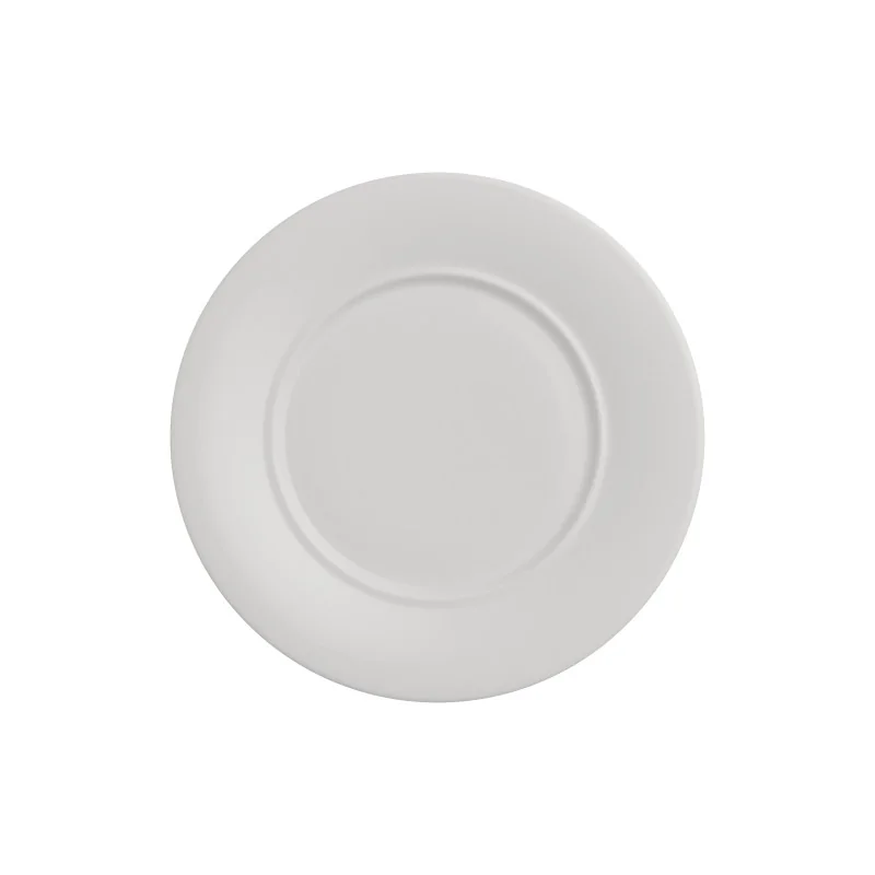 Rene Ozorio Luxury Bone Signature Ro Wing Plate 6 1/2'' (4 3/4'' Well) Signature Ro - Pack of 24