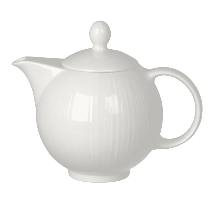 Steelite Distinction Spyro Tea Pot 7 5/8'' x 4 1/8'' x 5'' (21 Oz) Spyro Steelite Distinction Spyro Tea Pot 7 5/8'' x 4 1/8'' x 5'' (21 Oz) Spyro