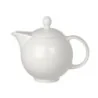 Steelite Distinction Spyro Tea Pot 6 3/8'' x 4 1/8'' x 4'' (12 Oz) Small Lid Spyro