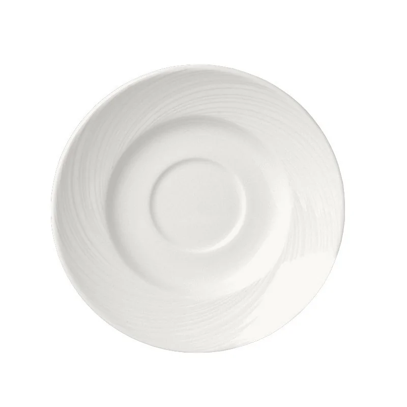 Steelite Distinction Spyro Tea Saucer 6 1/2'' Spyro - Pack of 36 Steelite Distinction Spyro Tea Saucer 6 1/2'' Spyro - Pack of 36