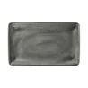 Steelite Performance Urban Smoke Tray Rectangle 10 5/8'' x 6 1/2'' Urban Smoke - Pack of 6