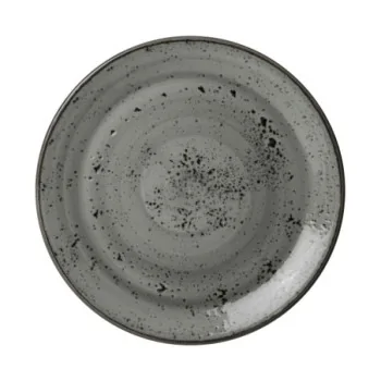 Steelite Performance Urban Smoke Plate Coupe 11 3/4'' Urban Smoke - Pack of 12