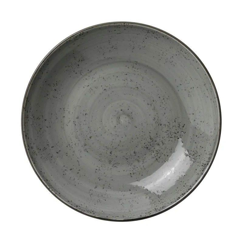 Steelite Performance Urban Smoke Bowl Coupe 8 1/2'' x 1 1/2'' (27 Oz) Urban Smoke - Pack of 12 Steelite Performance Urban Smoke Bowl Coupe 8 1/2'' x 1 1/2'' (27 Oz) Urban Smoke - Pack of 12