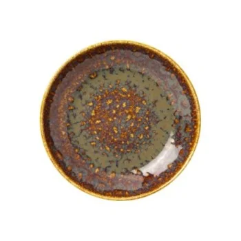 Steelite Performance Vesuvius Amber Bowl Coupe 11 1/2'' (2 Qt) Vesuvius Amber - Pack of 6