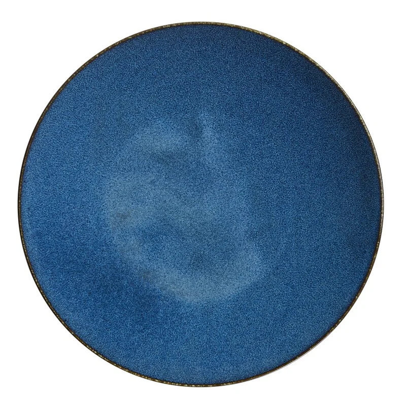 Rene Ozorio - Wabi Sabi Wabi Sabi Indig Coupe Plate 11 1/4'' Wabi Sabi Indigo - Pack of 6
