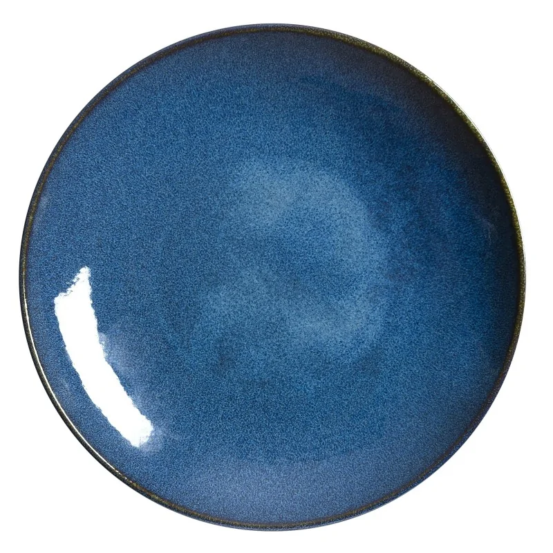 Rene Ozorio - Wabi Sabi Wabi Sabi Indig Coupe Bowl 11 1/4'' x 1 3/4'' (1 1/2 Qt) Wabi Sabi Indigo - Pack of 6