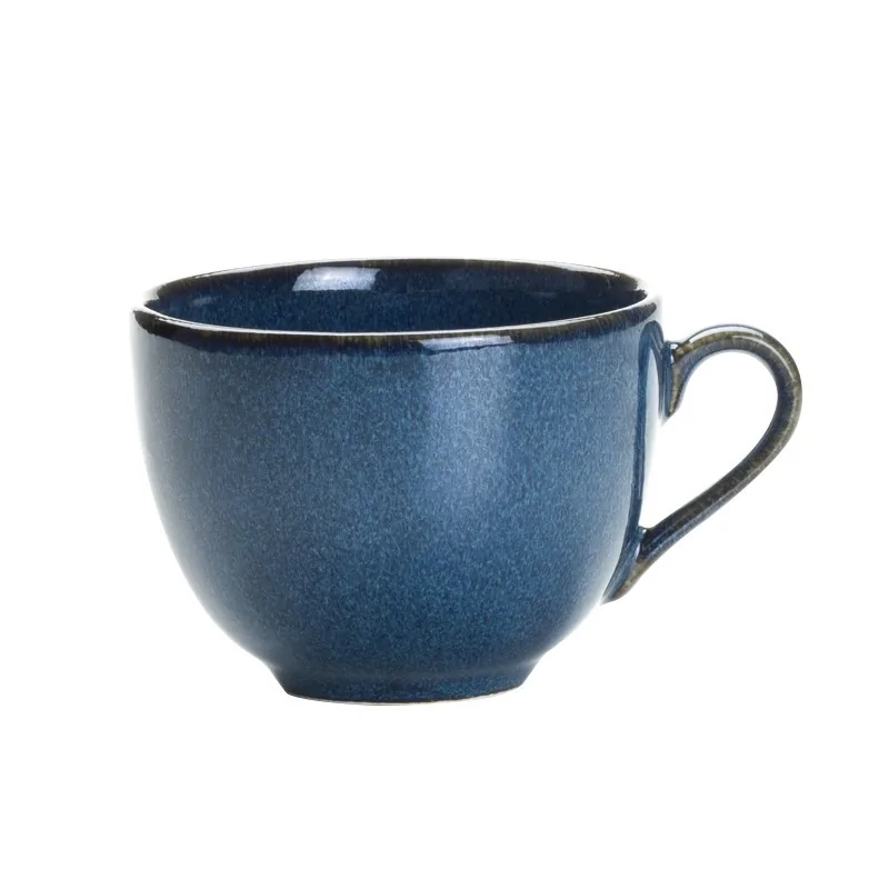 Rene Ozorio - Wabi Sabi Wabi Sabi Indig Coffee Cup 4 3/8'' x 3 1/2'' x 2 5/8'' (8 Oz) Wabi Sabi Indigo - Pack of 12