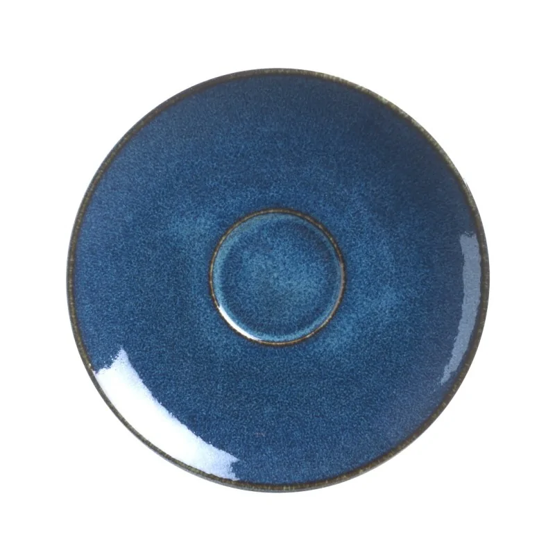 Rene Ozorio - Wabi Sabi Wabi Sabi Indig Coupe Saucer 6'' Wabi Sabi Indigo - Pack of 12