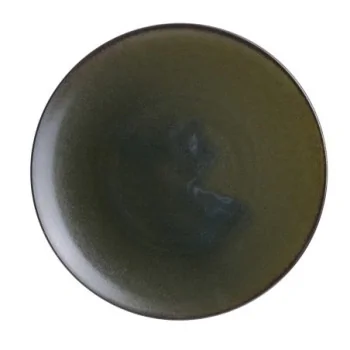 Rene Ozorio - Wabi Sabi Wabi Sabi Slate Coupe Plate 11 1/4'' Wabi Sabi Slate - Pack of 6