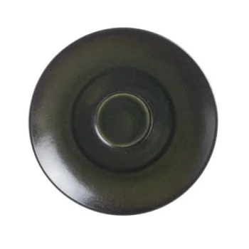 Rene Ozorio - Wabi Sabi Wabi Sabi Slate Coupe Saucer 6'' Wabi Sabi Slate - Pack of 12