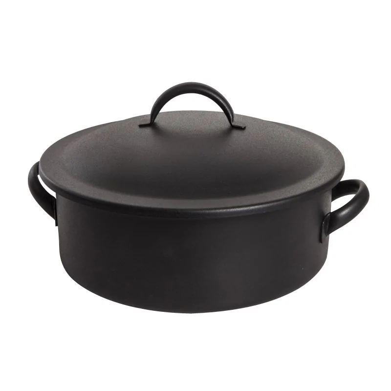DW Haber Homestyle Induc Chafer Homestyle Induction/Grill (2 Qt) Round W/ Cookware Handles And Cover Black