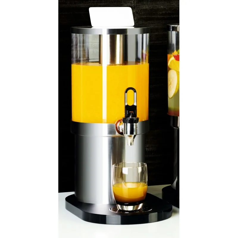 Degrenne Evento Juice Dispenser 4L - Black Stand - Miror Finish 10.10 - 20 x 32 x 45 cm - 7'' 7/8 x 12'' 5/8 x 17'' 11/16 Degrenne Evento Juice Dispenser 4L - Black Stand - Miror Finish 10.10 - 20 x 32 x 45 cm - 7'' 7/8 x 12'' 5/8 x 17'' 11/16
