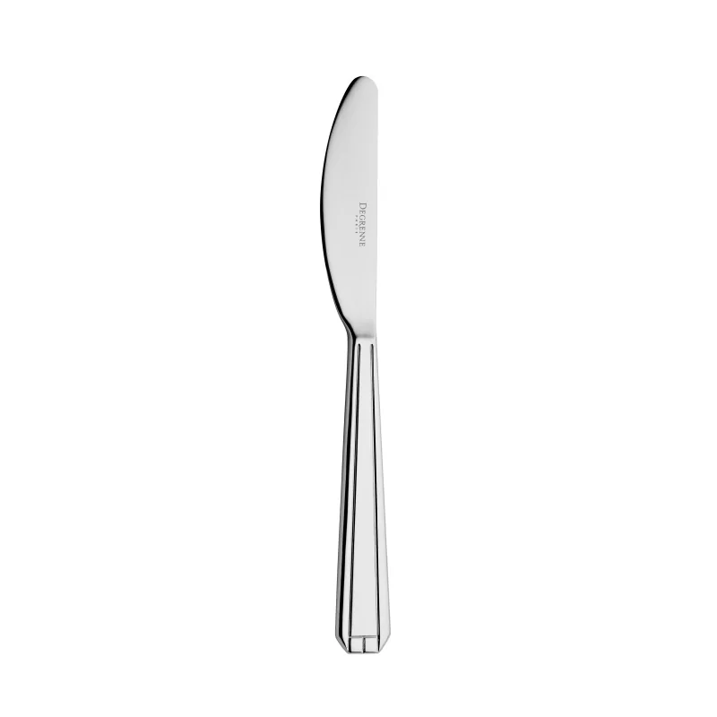 Degrenne Normandy Stainless Steel Butter Knife Solid Handle 185 mm - 7''5/16 &nbsp; - Pack of 12