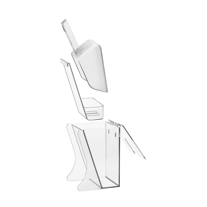 Cal-Mil Polycarbonate Freestanding Scoop Holder - 32oz Cal-Mil Polycarbonate Freestanding Scoop Holder - 32oz