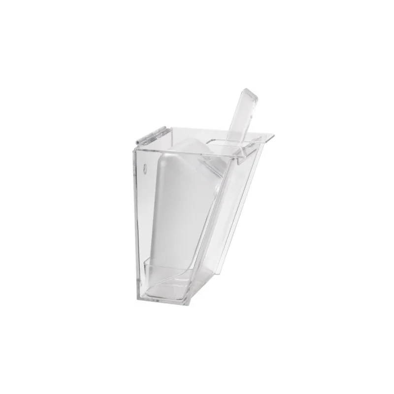 Cal-Mil Polycarbonate Wall Mount Scoop Holder - 64oz Cal-Mil Polycarbonate Wall Mount Scoop Holder - 64oz