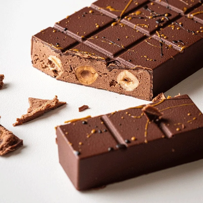 Professional Polycarbonate Yummy Dubai Chocolate Tablet Mold - 155 mm x 75 mm h x 20 mm - 250 gr - 3 cavity - Martellato