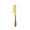 Degrenne Onde Gold Pvd Stainless Steel Butter Knife Solid Handle 165 mm - 6 ''1/2 - Pack of 12